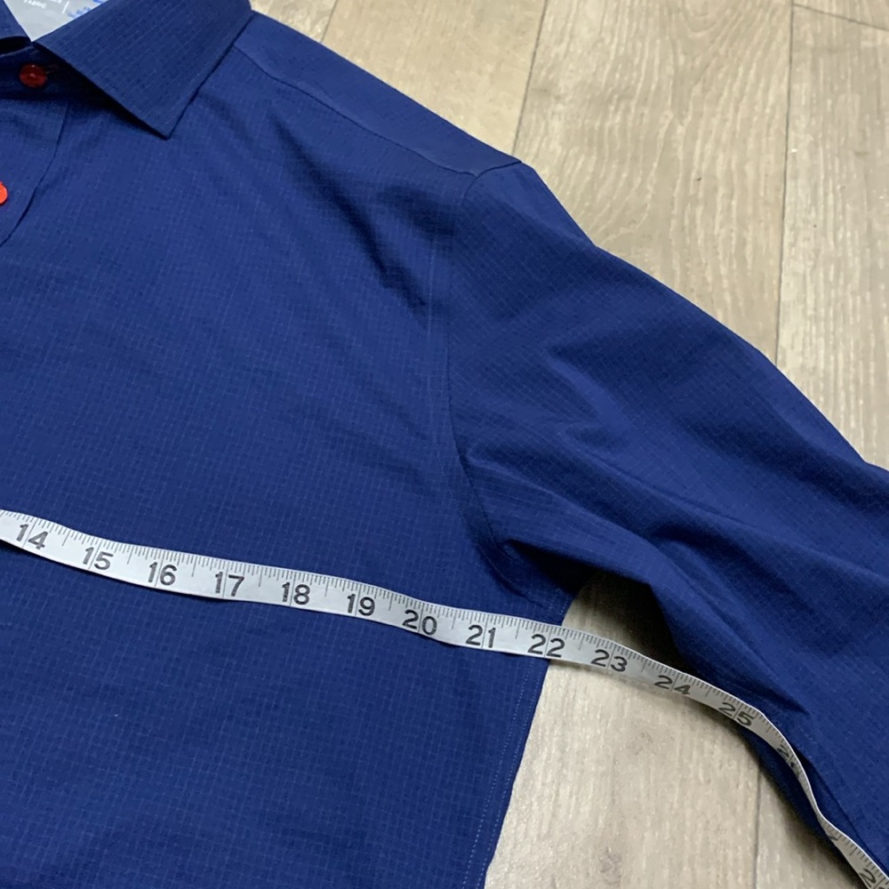 Mens Twillory Performance Button Down Solid Casua… - image 4